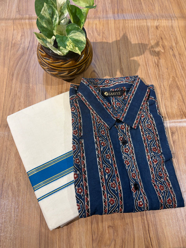 Ajarak Modal shirt and Dhothi collections✨