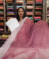 Organza Sarees with Hacoba blouse butt - NA01