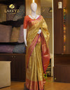 π Celebrity-Inspired Semi Kanchipuram Silk Saree β Glamour Meets Tradition β¨