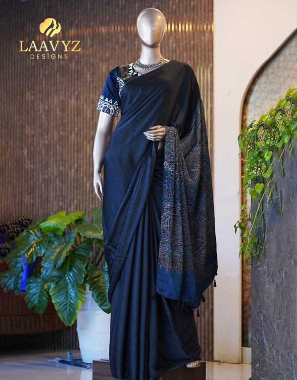 β¨ Modal Silk Saree β Party-Ready Elegance in Every Drape π