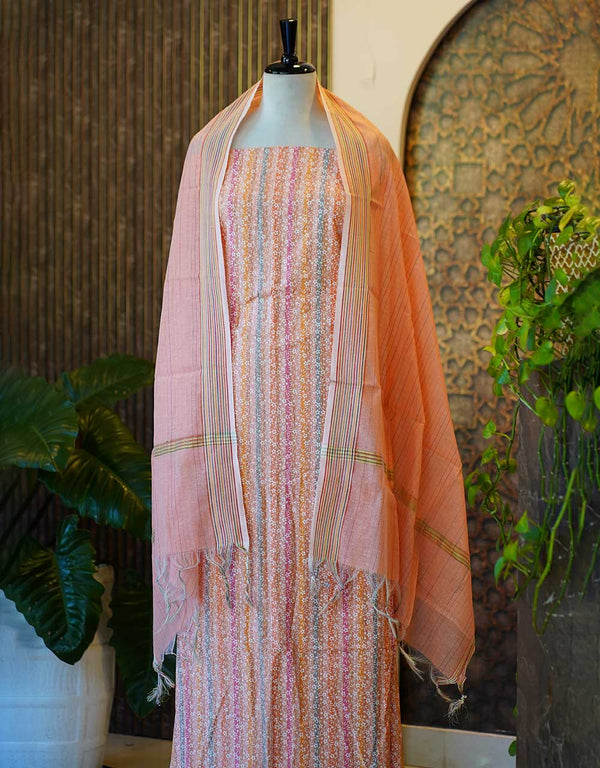 πΌ Unstitched Pure Cotton Salwar Set β Everyday Elegance, Naturally β¨