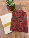 Ajarak Modal shirt and Dhothi collections✨