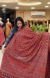 Ajrakh cotton sarees