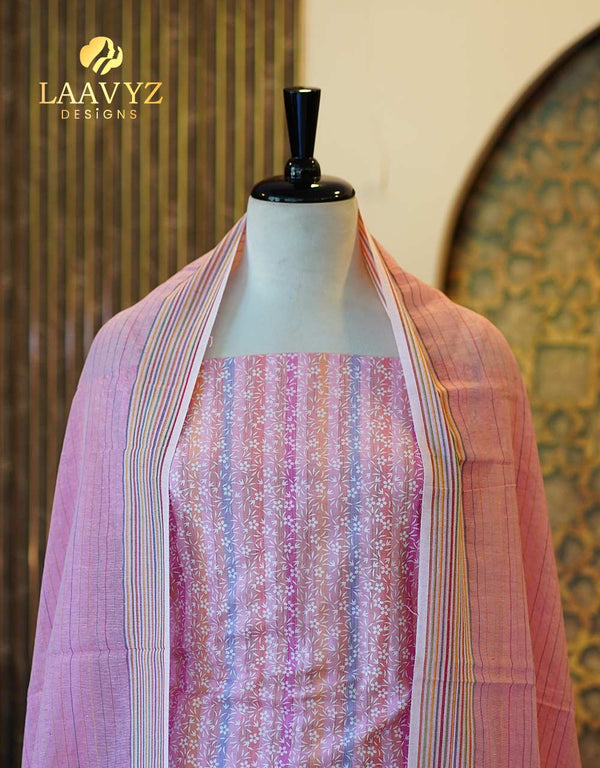 πΌ Unstitched Pure Cotton Salwar Set β Everyday Elegance, Naturally β¨