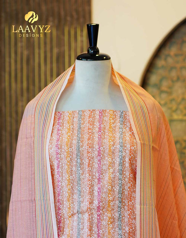 πΌ Unstitched Pure Cotton Salwar Set β Everyday Elegance, Naturally β¨