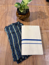 ๐ฟ Puliyilakkara Handloom Set Mundu with Blouse โ Timeless Kerala Tradition โจ