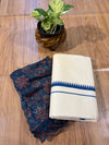 ๐ฟ Puliyilakkara Handloom Set Mundu with Blouse โ Timeless Kerala Tradition โจ