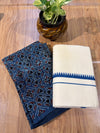 ๐ฟ Puliyilakkara Handloom Set Mundu with Blouse โ Timeless Kerala Tradition โจ
