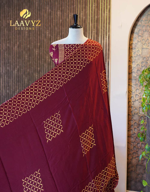 ✨ Unstitched Salwar Set – Tailor Your Tradition 🧵