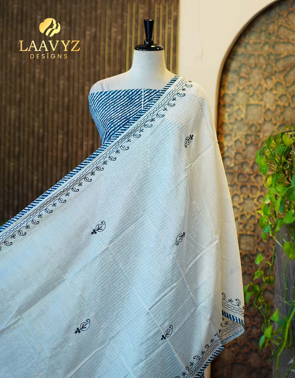 πΏ Unstitched Cotton Salwar Set β Comfort Meets Classic Charm β¨