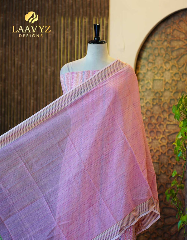 πΌ Unstitched Pure Cotton Salwar Set β Everyday Elegance, Naturally β¨