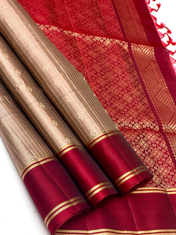 🧚♀️Handloom Made Double Warp*DIAMOND NEEDLE (VAIRA OOSI )DESIGN* Soft Silk Sarees