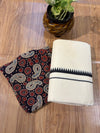 ๐ฟ Puliyilakkara Handloom Set Mundu โ Timeless Kerala Tradition โจ (Copy)