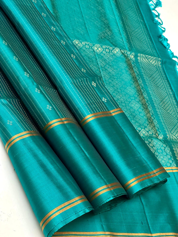 🧚♀️Handloom Made Double Warp*DIAMOND NEEDLE (VAIRA OOSI )DESIGN* Soft Silk Sarees