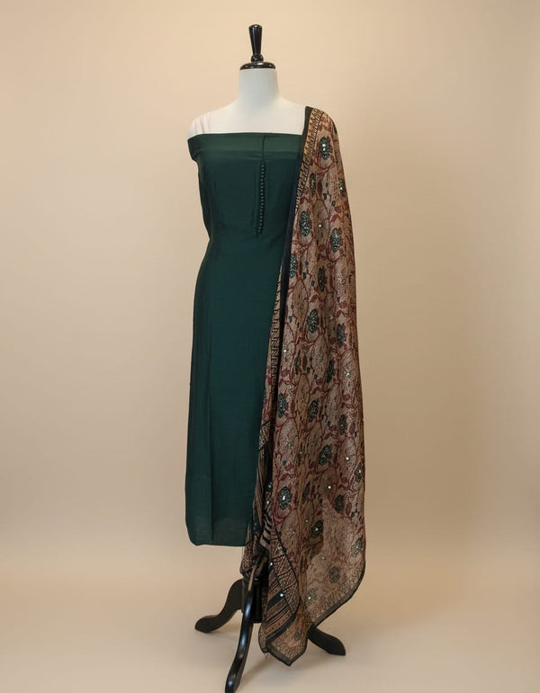 Semi art silk unstitched salwarMaterial MXDX