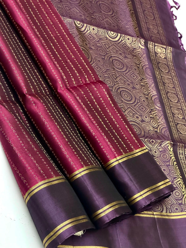 🧚♀️Handloom Made Double Warp*DIAMOND NEEDLE (VAIRA OOSI )DESIGN* Soft Silk Sarees