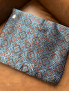 Mashru Silk Fabric | Blue
