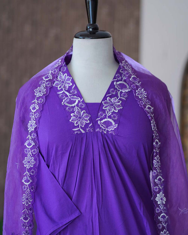 Ready-To-Wear Cotton Kurtha Set - Where Comfort Meets Culture ๐ธ