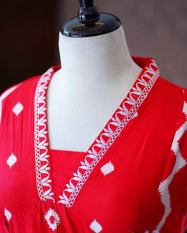 Ready-To-Wear Cotton Kurtha Set - Traditional Style & Modern Convenience ❤️