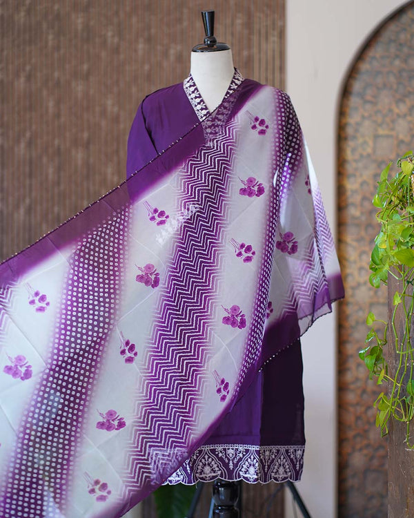 Ready-To-Wear Cotton Kurtha Set - Vibrant Colors & Stylish Prints π