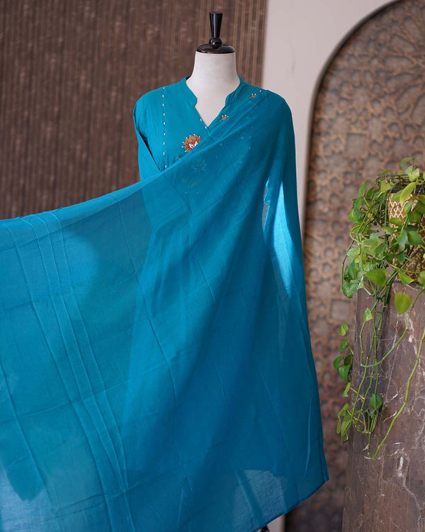 Ready-To-Wear Cotton Kurtha Set - Just Slip In and Shine π