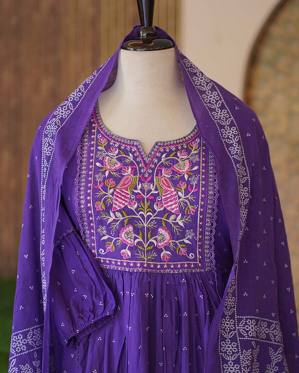 Ready-To-Wear Pure Cotton Kurtha Set - Softness You Can Feel 🤗