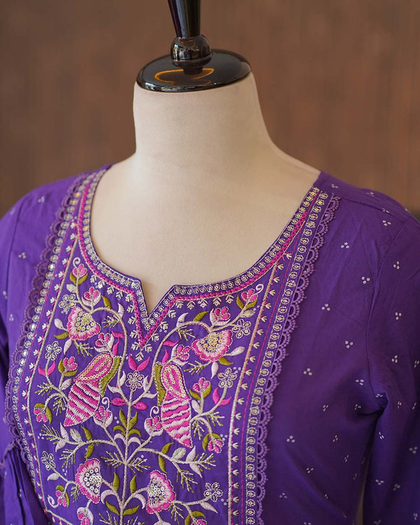 Ready-To-Wear Pure Cotton Kurtha Set - Softness You Can Feel 🤗