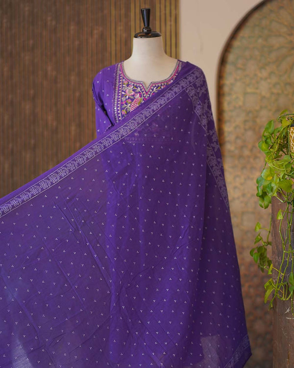 Ready-To-Wear Pure Cotton Kurtha Set - Softness You Can Feel 🤗