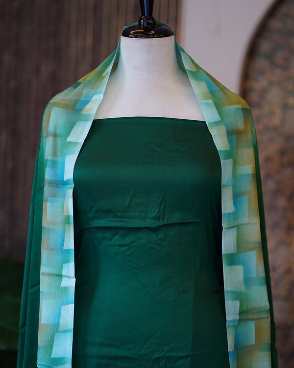 πΈ Unstitched Modaal Silk Salwar Set β Luxurious Drape, Custom Fit β¨