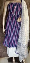 E cut cotton salwar set