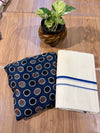 ๐ฟ Puliyilakkara Handloom Set Mundu with Blouse โ Timeless Kerala Tradition โจ