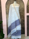 Pure Handloom Linen Unstitched Salwar Materials ✨
