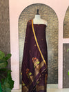 Pure Handloom Linen Unstitched Salwar Materials ✨