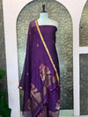 Pure Handloom Linen Unstitched Salwar Materials ✨