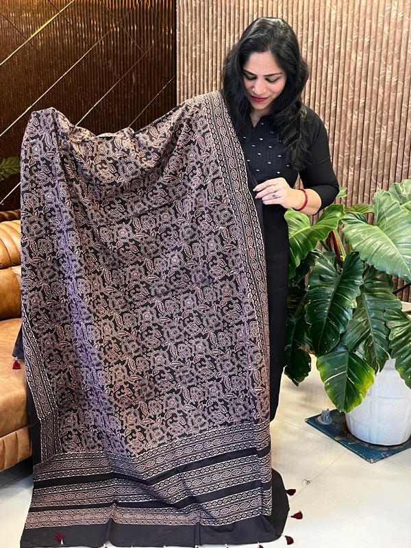 AJRAKH Cotton Dupatta - Where Heritage Meets Everyday Elegance