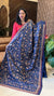 Semi Raw Silk Embroidery Saree – Grace in Every Thread ✨