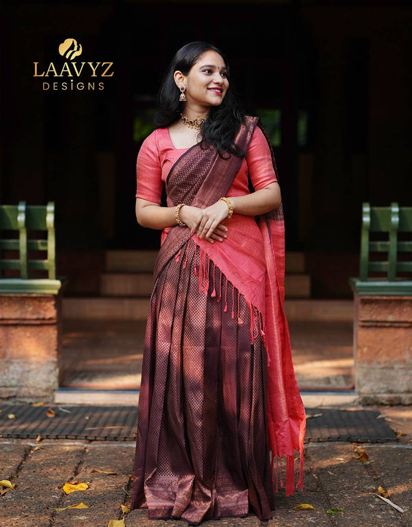 Customized Designer Dhavani – A Timeless Symbol of Grace ✨