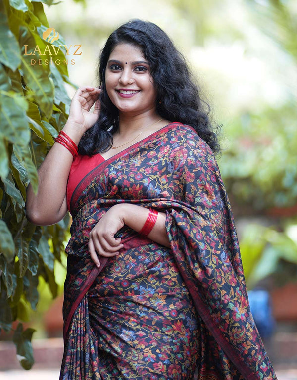 Ladakh Silk Saree – A Royal Blend of Tradition & Elegance ✨