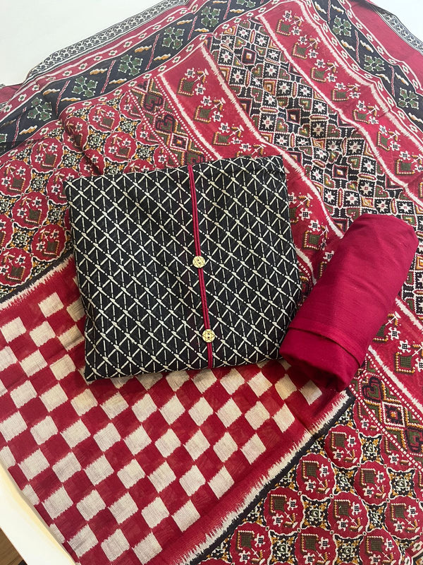 Chandery silk Salwar set - PRV15
