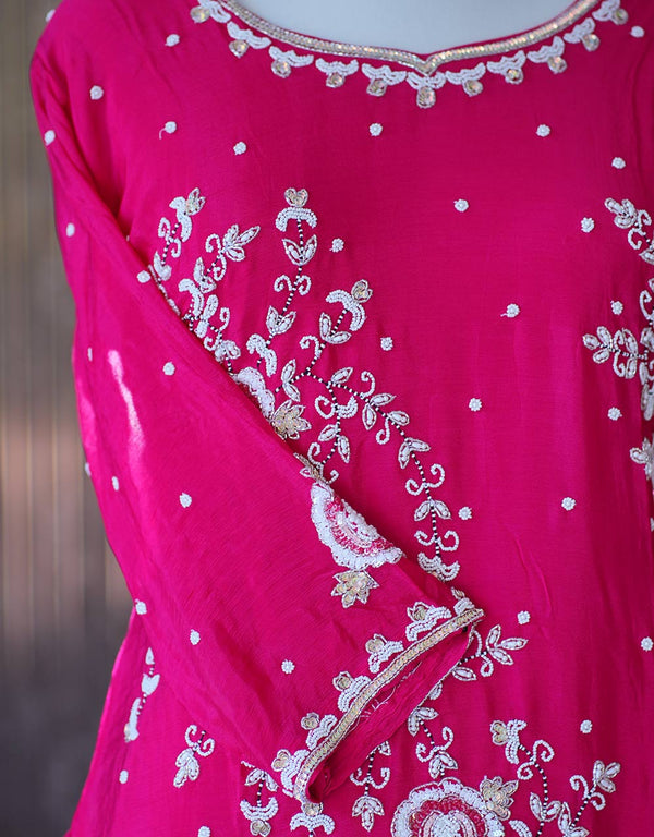 π Handwork Silk Ready-to-Wear Kurti Set β A Touch of Elegance β¨