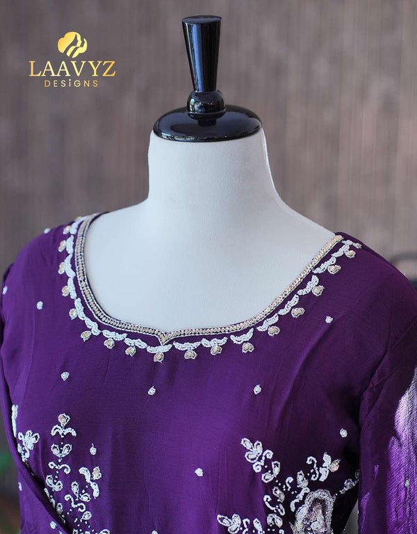 π Handwork Silk Ready-to-Wear Kurti Set β A Touch of Elegance β¨