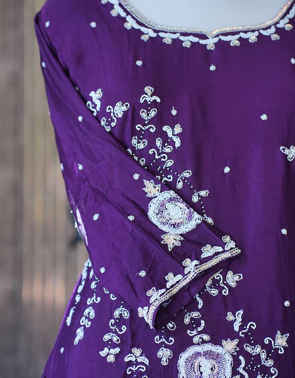 π Handwork Silk Ready-to-Wear Kurti Set β A Touch of Elegance β¨