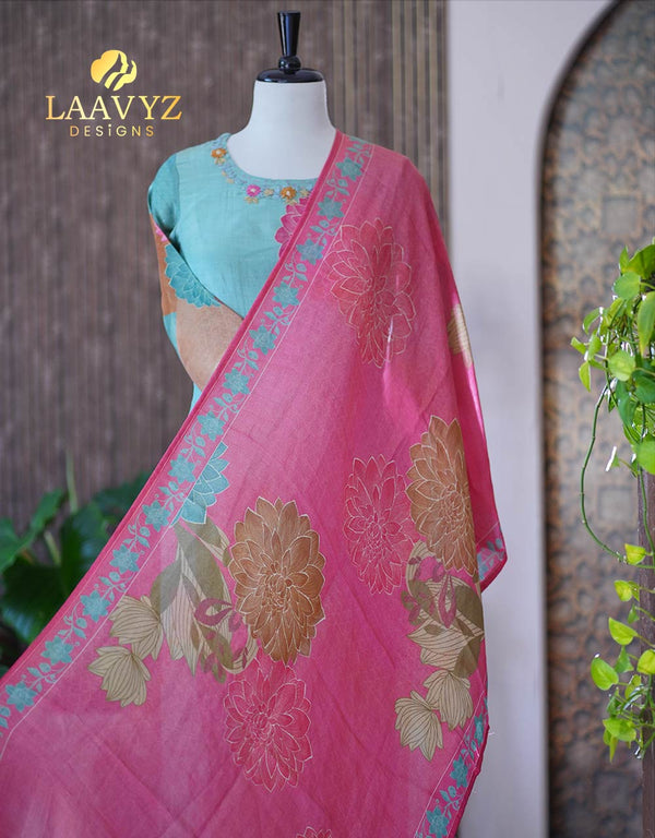 Muslin Silk Ready-to-Wear Kurti Set – Grace in Every Thread ✨