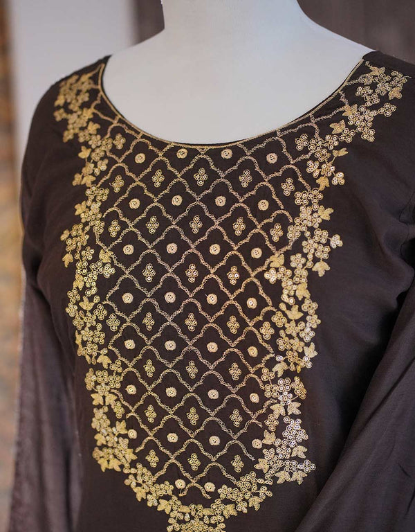 Semi-Silk Ready-to-Wear Kurti Set – Effortless Elegance ✨