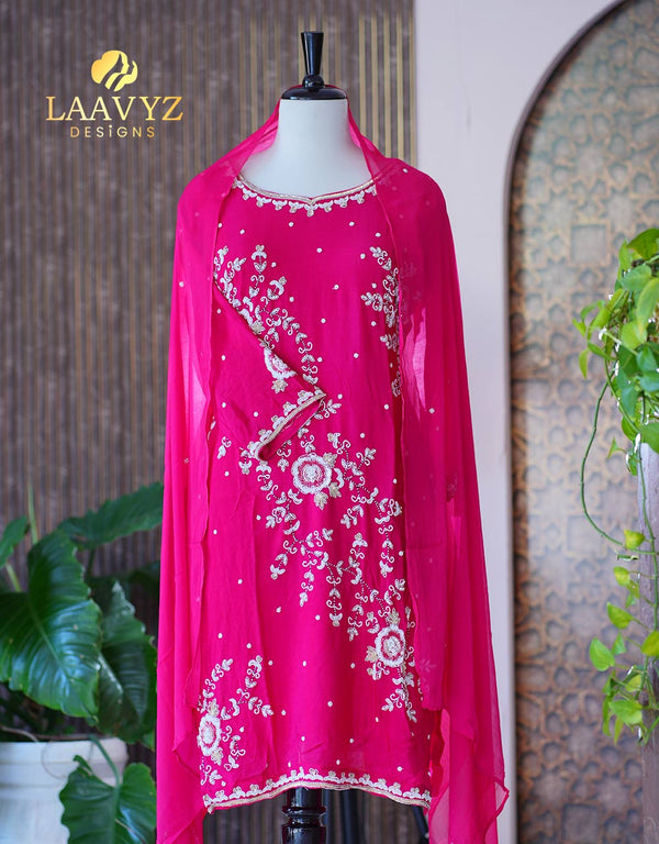 π Handwork Silk Ready-to-Wear Kurti Set β A Touch of Elegance β¨