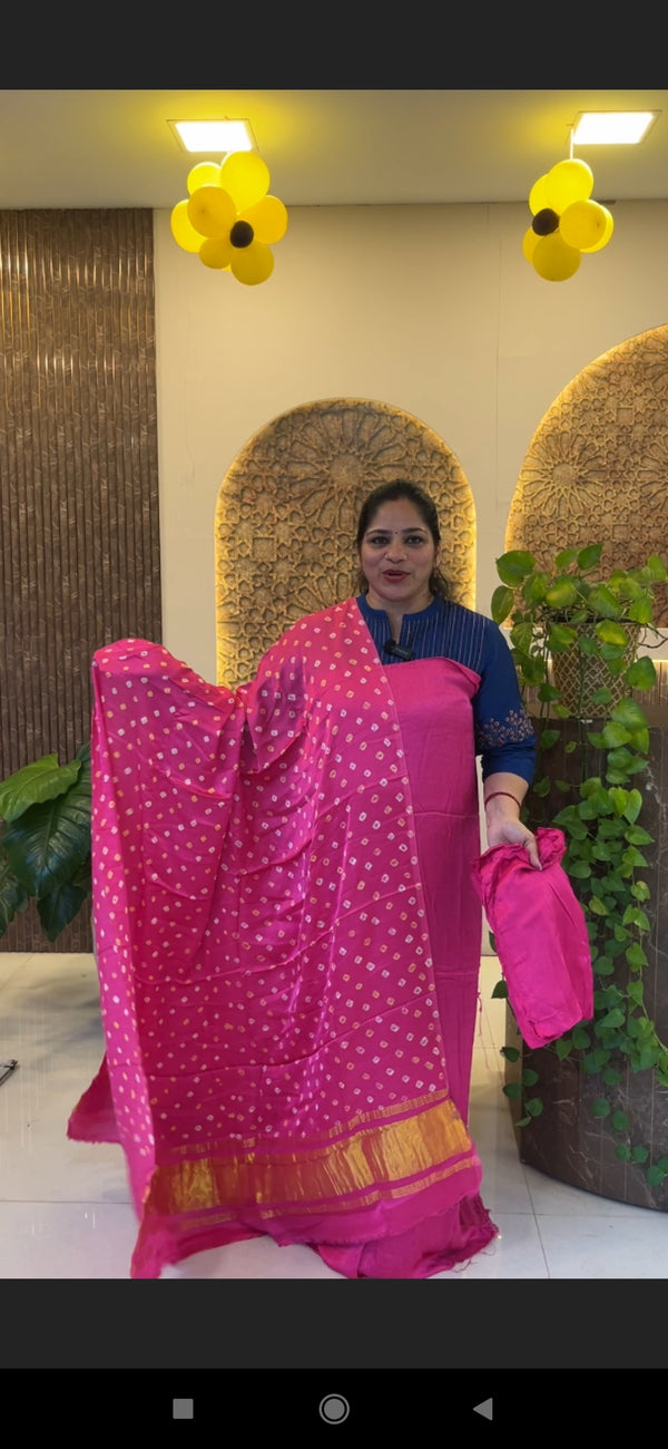 Unstitched salwar material BA7744