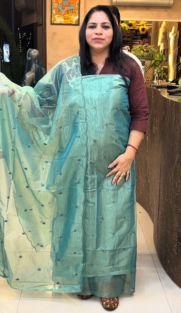 Unstitched salwar material Nx555