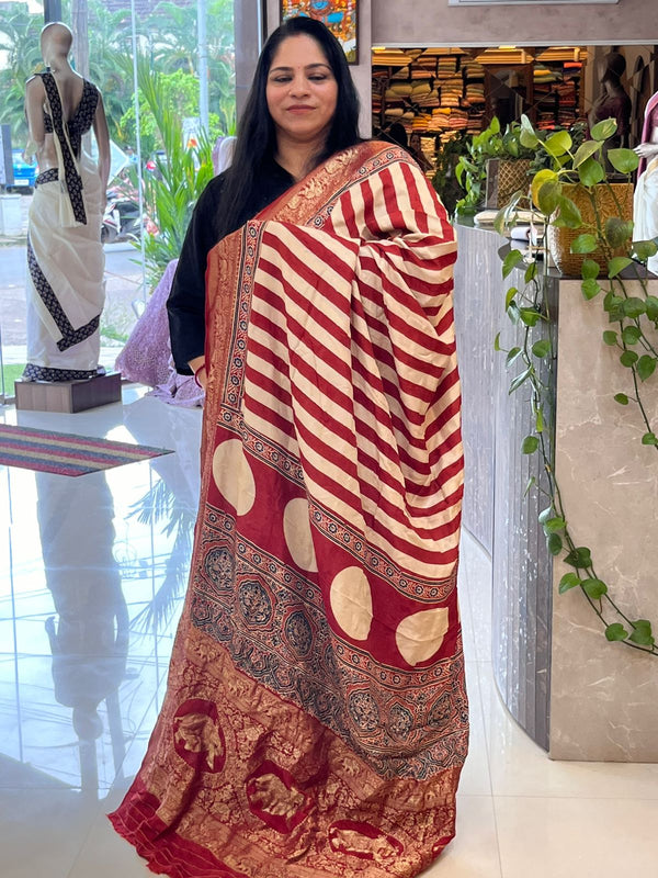 Dola silk saree - 7666