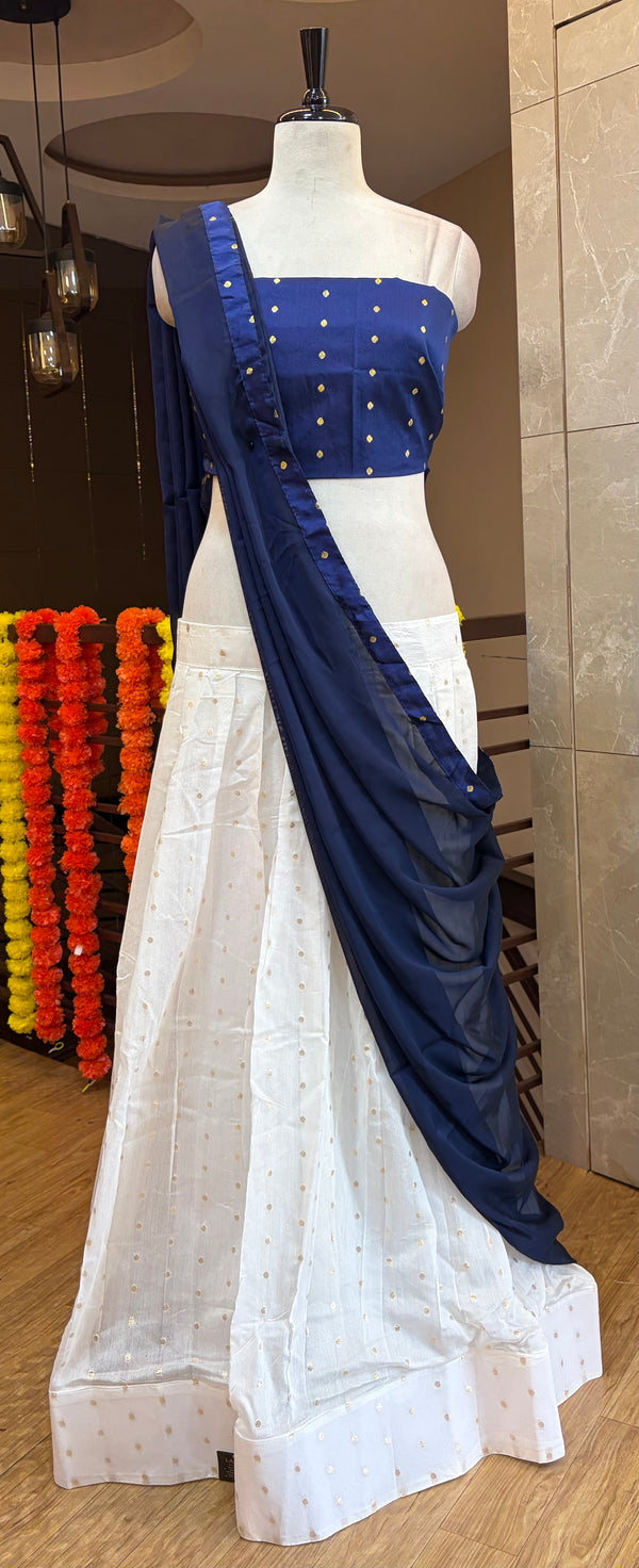 🌸SEMI STITCHED DHAVANI COLLECTIONS ✨🌺