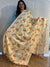 Linen cotton floral design dupatta - PAR555